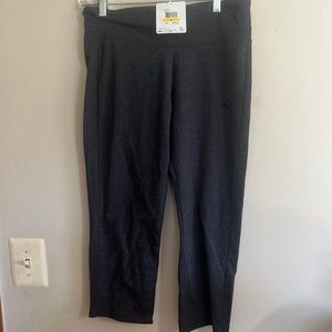 Puma Capri workout Medium women’s active pants Athletic gray heather Sport